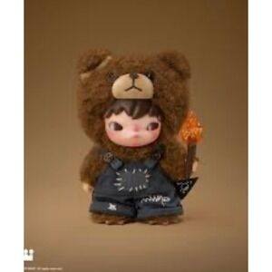 POP MART Hirono Living Wild Fight For Joy Plush Figure Plush Doll - FULLY SEALED